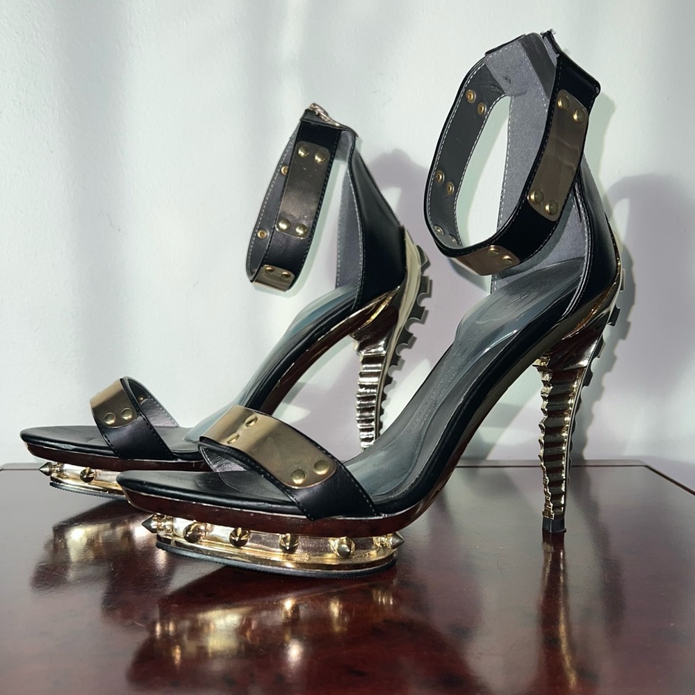 Hades Prism Skeleton Heels Size 11 sold out! Rare! NWOT NO BOX - Picture 5 of 16